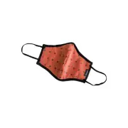 Brixton Antimicrobial Face Mask in Polka - Size OSFA -Red