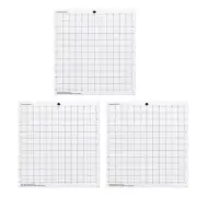 3 Sheets PVC Cutting Mats Silhouettes Cameo Cutting Mats Adhesive Cut Mats