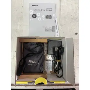 【蝦米二店】Nikon CoolPix W100 防水數位相機 相機 原廠盒裝