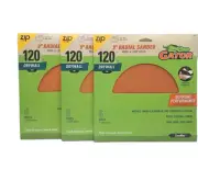 Gator Zip Hook & Loop Drywall 9" Sander Discs. 120 Grit 24 Sheets(3 Packs Of 6)