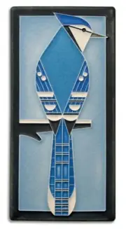 Motawi Tileworks 4x8 Blue Jay