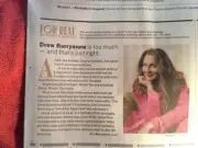 ARTICLE DREW BARRYMORE ACTRESS MARCH 5 2023 LA TIMES