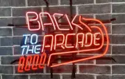 Back to the Arcade Future 20"x16" Neon Light Sign Lamp Real Glass Bar Pub Gift