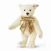 New Steiff German Jointed Mohair 2015 Club Celebration White Bear LTD 421266