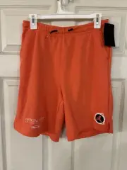 Nike Air Jordan Jumpman Sweat Shorts Orange Coral Sz XL Youth Boys
