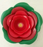 Christmas Poinsettia Nesting Bowls - Floral Design - Multiple Sizes - Set of (4)