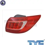 COMBINATION REARLIGHT 11-12020-15-2 FOR KIA SPORTAGEIII G4KD 2.0L D4HA 2.0L 4cyl
