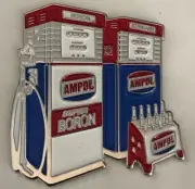 Ampol Boron Petrol Bowsers lapel/hat pin badge D010304