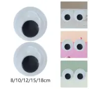 2 Pieces Googly Wiggle Eyes Stick Moving Eyes DIY Christmas Tree Decoration