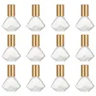 12 Pcs Essential Oil Bottle Travel Perfume Empty Rollerball Bottles