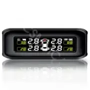 Wireless Solar Car Tire Pressure Monitoring System TPMS With 4 External Sensors (for: Renault)