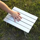 Aluminum Alloy Table Stable Folding Portable Ultralight Beach with Solid