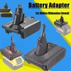 Battery Adapter for Makita Milwaukee Ryobi Convert to Dyson V6 V7 V8 SV10 DC59 F
