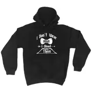 Dont Wear Bows Shoot Them - Funny Novelty Hoodies Hoodie