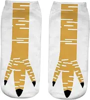 [Oshhni] Chicken Feet Socks Lightweight Animal Socks for Party Sport Birthday Gift Street
