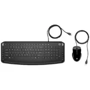 HP 200 Wired Keyboard and Mouse Combo