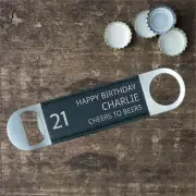 Birthday Personalised Bottle Opener