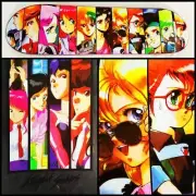 JK Industries Hook-Ups Bubblegum Crisis 8.25" Skateboard Deck Anime