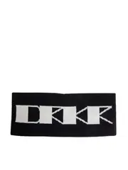 patterned headband One size White