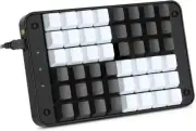 48 Keys Mechanical Keyboard Single-Handed Tools Keypad with Cherry MX Red Switch
