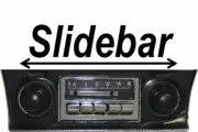 Slidebar Radio 1968 69 70 71 72 73 74 75 76 Chevy Corvette AUX/FM/USB/BLUETOOTH