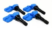 4 ITM 433mhz TPMS Tire Sensors for Acura Honda Black Rubber Stems 42753T6NA01