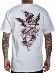 Sullen Clothing "BB RUNG" Mens tee Art Collective tattoo White
