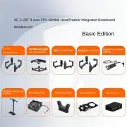 XF C-20T 3-Axis FPV Gimbal HeadTracker Integrated Baseboard All-In-One Edition for DJI O4/ O4 PRO with Wireless Kit