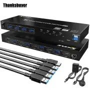 KVM401A 4K Ultra HDMI/USB3.0 Switch 4x1 HDMI 4 Port with Wired Remote Control