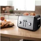KitchenAid 4-Slice Toaster with Manual High-Lift Lever - KMT4115 - Black