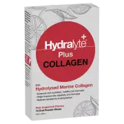 Hydralyte Plus Collagen with Hydrolysed Marine Collagen 10 Oral Powder Sticks