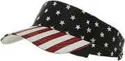 MG USA Flag Visor-USA Star Stripe W40S44B