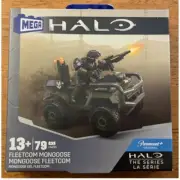Halo UNSC Fleetcom Mongoose Paramount + Series Set by Mega Bloks Construx BNIB
