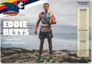 Adelaide crows Eddie betts team player POSTER,AFL FOOTBALL BULLDOGS cats book