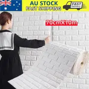 3D Foam Brick Wall Panel - Self Adhesive Waterproof Wallpaper