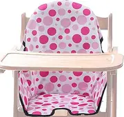 High Chair Cushion - Cloth High Chair Cushion Cover | Oxford Cloth Cushion for Wooden High Chair, Foldable Oxford Cloth Chair Cushion, Washable High Chair Accessories for High Chair