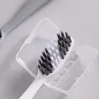 8pcs/set Manual Toothbrush Deep Clean Remove Bad Breath Bamboo Charcoal