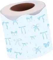 Generic Borders Stickers Classroom Borders Classroom Border Trim Rolled Border Trim for Blackboard, Blue Bow