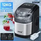 Maxkon 12KG Ice Maker Bullet Shaped Cube Making Machine Countertop Commercial