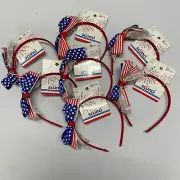 7 Scunci Memorial Day 4th Of July Labor Day Headband Patriotic Red White Blue
