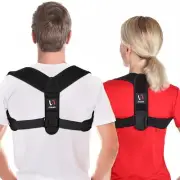 Schiara Posture Corrector for Men and Women, Comfortable Upper and Back Brace