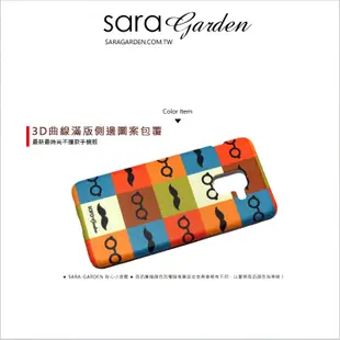 【Sara Garden】客製化 手機殼 SONY XA2 Ultra 撞色翹鬍子 手工 保護殼 硬殼