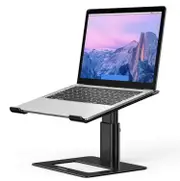 Aluminum Laptop Stand, Ergonomic Adjustable Notebook Stand, Riser Holder Computer Stand