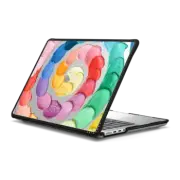 MacBook Pro 14-inch (M1 - M4) Impact Case Swirl Polka Daubs