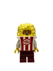 LEGO - Minifigure Series 23 - POPCORN COSTUME - Mint Mini Figure Minifig