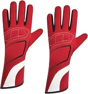 [koolsoo] Karting Gloves Cycling Gloves with Touchscreen Universal Protective for Men Warm for Games Outdoor Sports Riding Snowmobile