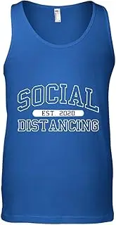 [KeoStore] Social Distancing Est 2020 Funny Quarantine Tank Top