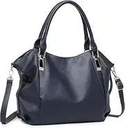 [Miss Lulu] Women's Large Tote Bag, Elegant Handbag, Large Shoulder Bag for Commute, Travel, and Shopping