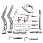 Fount Orthopedic Surgery Set for Bone Austin Moore Rasp and bone placement