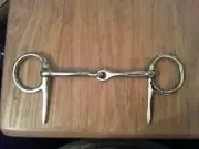 New Half Cheek Snaffle Bit fish back triangle 5 in